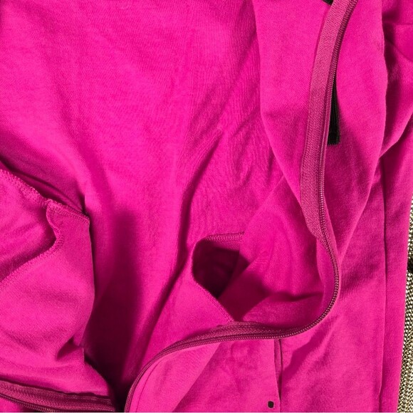Women's Danskin Now Purple  Size  X Large Full Zip Hoodie Draw String - Picture 9 of 14